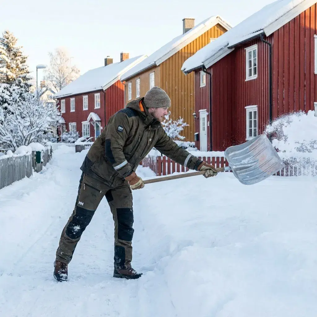 Snømåking og strøing